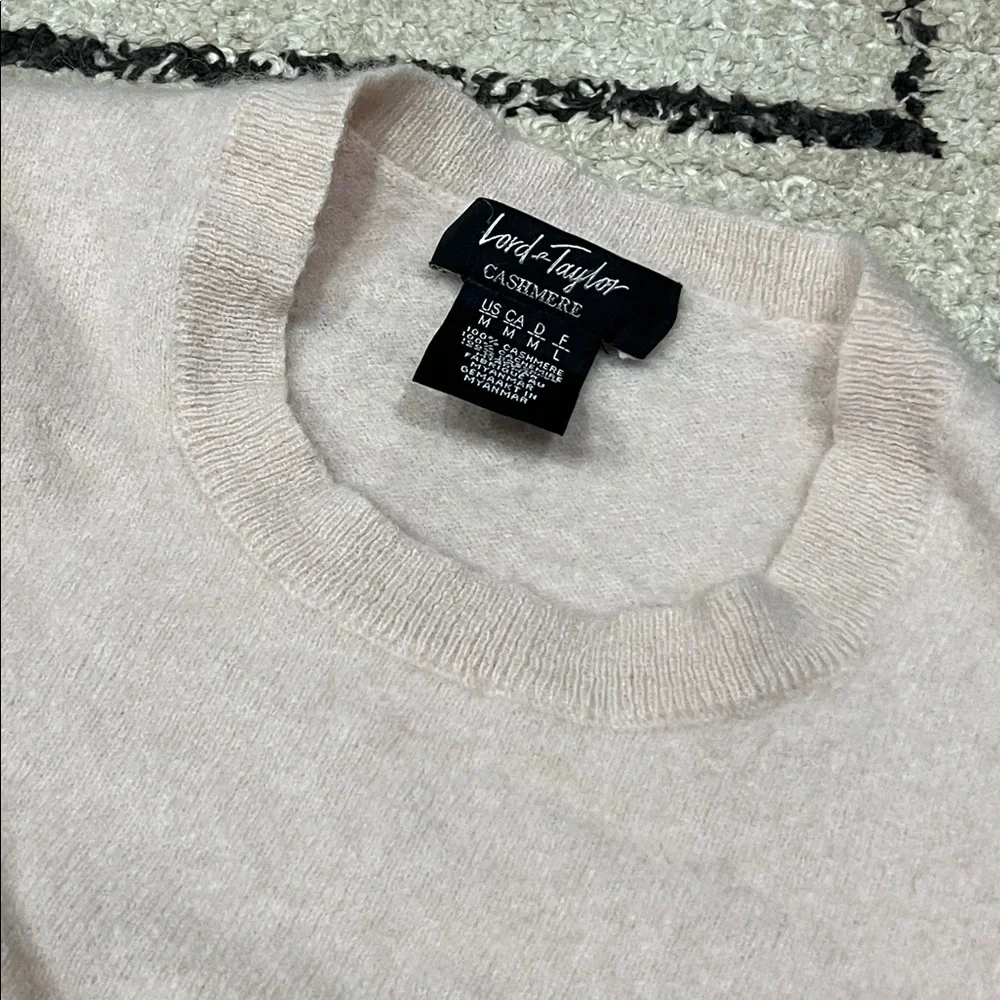 Lord & Taylor Soft Pink Kids Sweater 100% cashmere
